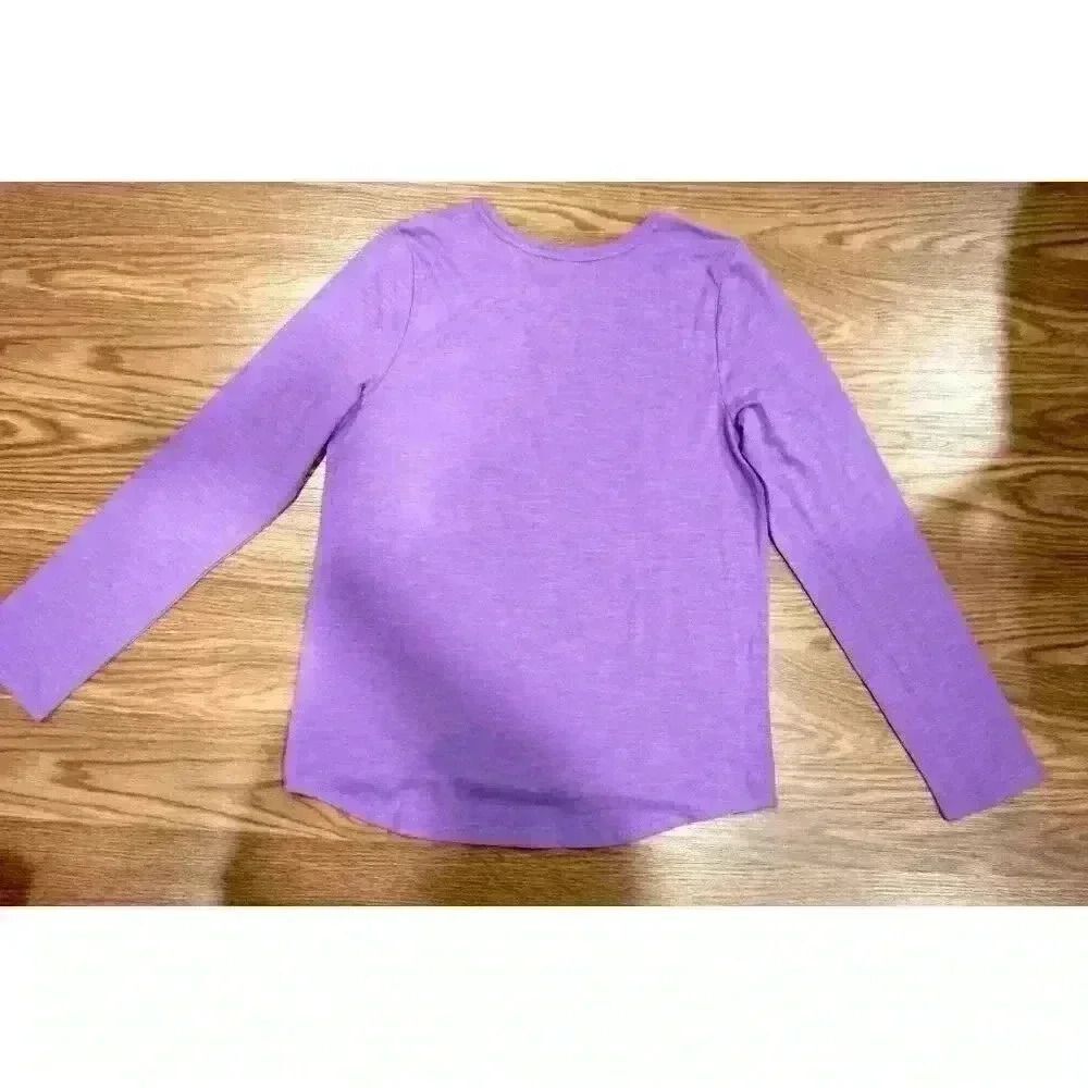 NWT SO Girl's Purple Long Sleeve Shirt "Life Is Sweet", Size XL (14/16) - Picture 7 of 10
